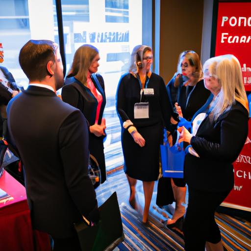 Networking with industry professionals can lead to valuable connections.